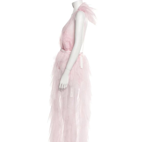 For Love & Lemons Pink Maxine Gown with Tags - Picture 5 of 6